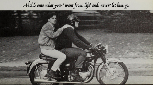 profoundgaiety: “Hold onto what you want from life and never let him go.” From Lasell’s 1968 yearboo