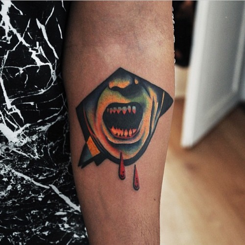 tattoo-findr:  oldlinesblog:#tattoo by @thedavidcote  #tattoos #tattooart #neotrad #neotraditional #colortattoo  More tattoos here.