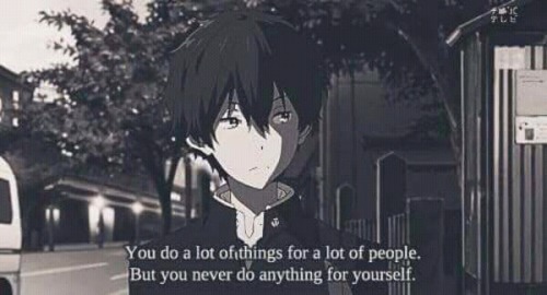 Hotarou Oreki quotes from Hyouka (2012).