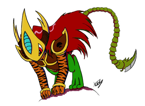 Wind BeastI created this creature almost a decade ago, I’m not sure what really entailed it. I