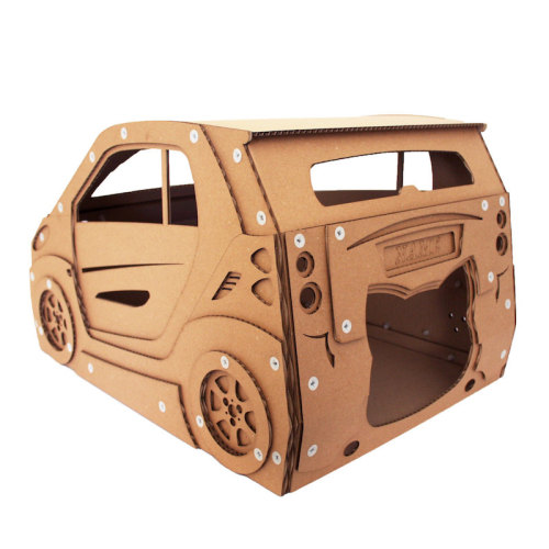 mymodernmetselects: Playful Cardboard Cat Sanctuaries by Cacao Furniture If you’re a cat 