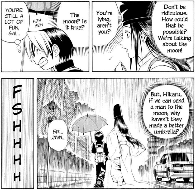 Space Sidhe — Hikaru No Go, asking the important questions.