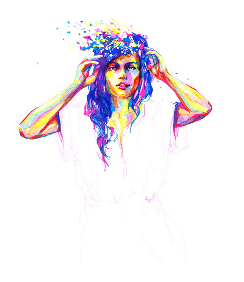 fuckyeahillustrativeart:  Time lapse marker illustration joewhyteillustration.tumblr.com/