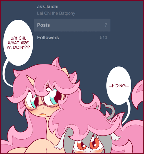 ask-laichi:“Auntie Cherry, I’m being followed…”D’aww~! x3