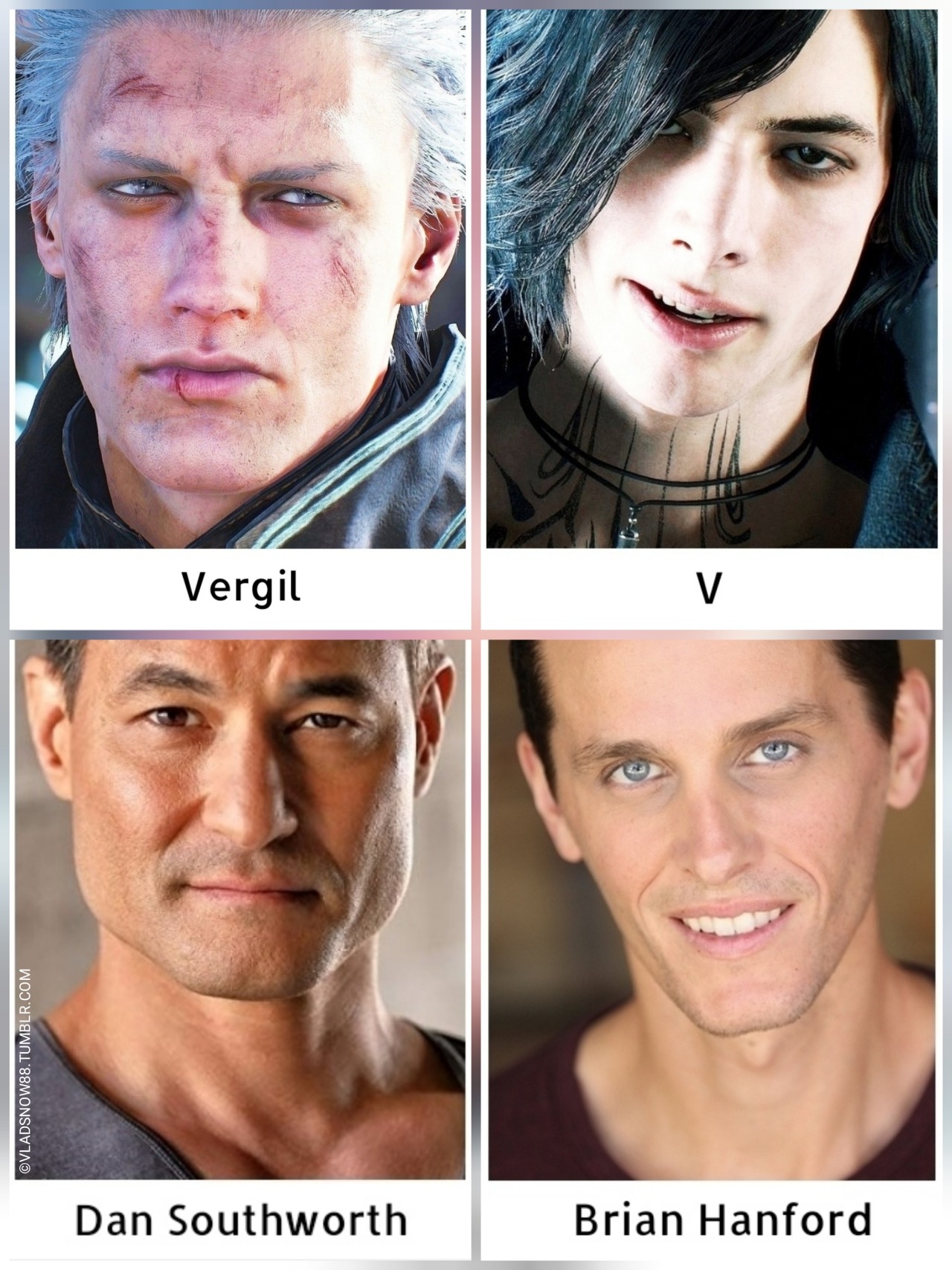 My arts and other stuff — Characters & Voice Actors – Devil May Cry 5