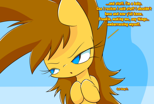 Awww! ;w; I just wanna hug this girl so bad right now. <33