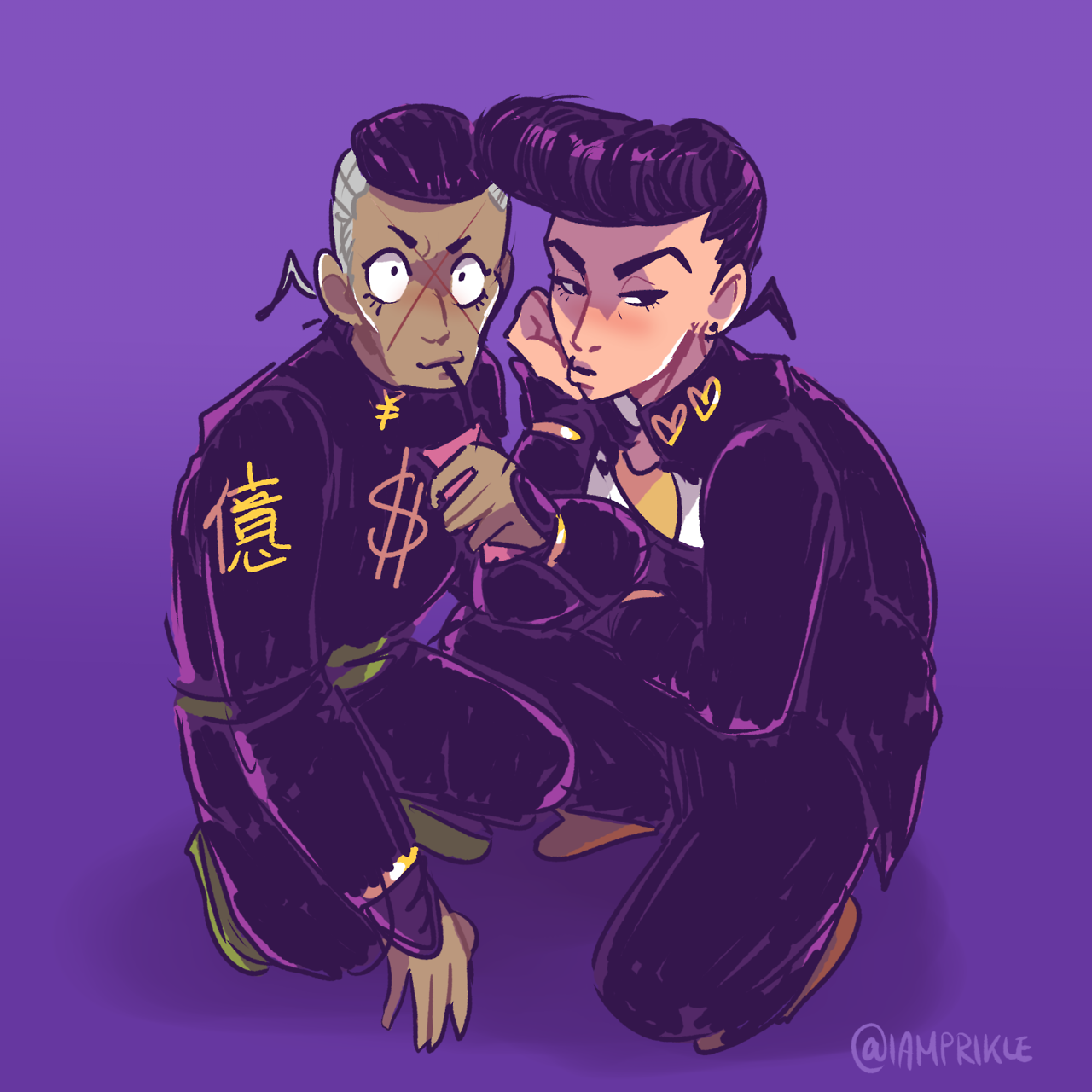 iamprikle: some diamond is unbreakable lads My commissions aren’t open rn, but