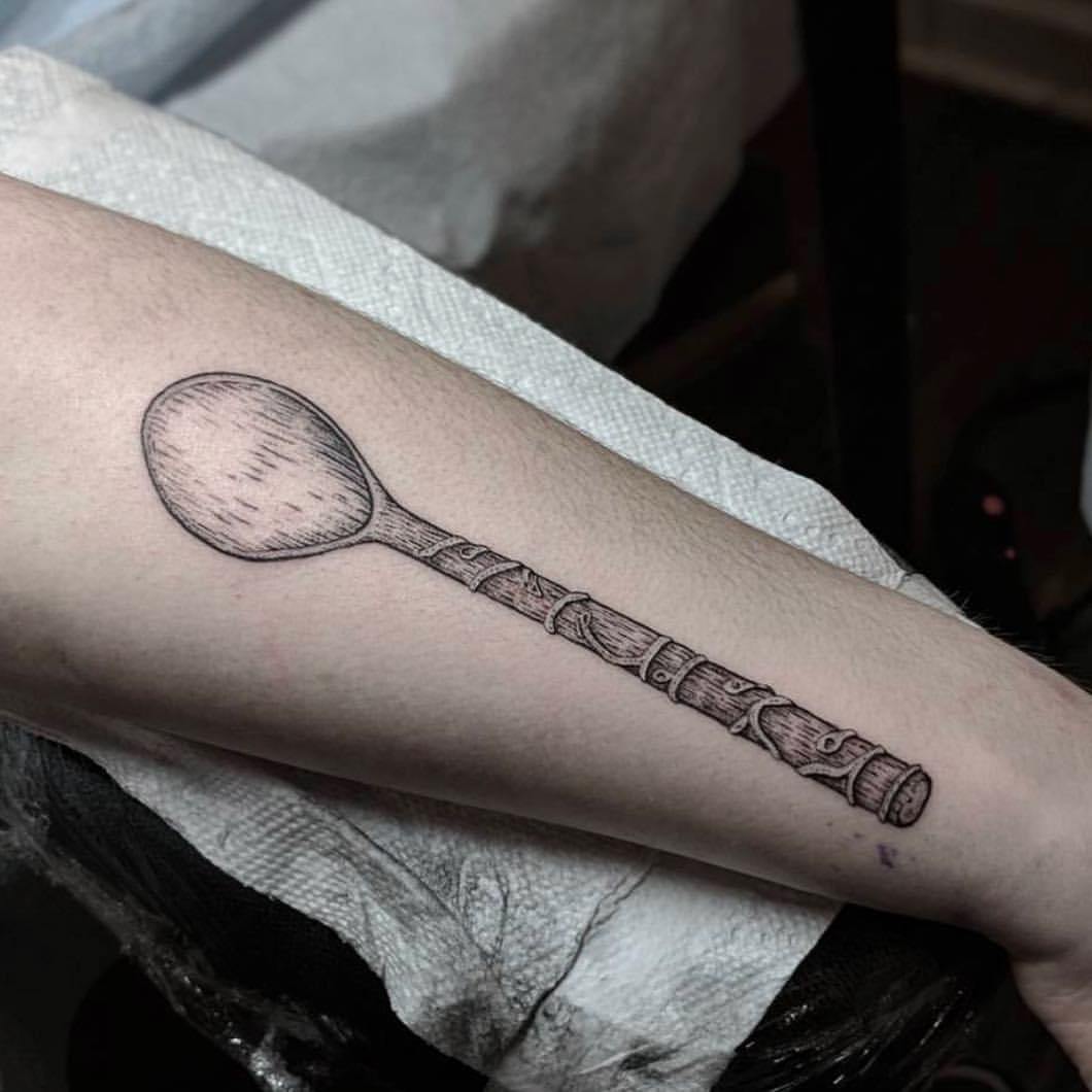 Art is  And some lil cooking utensils tattoo tattoos