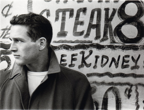 Paul Newman in New York, 1950s