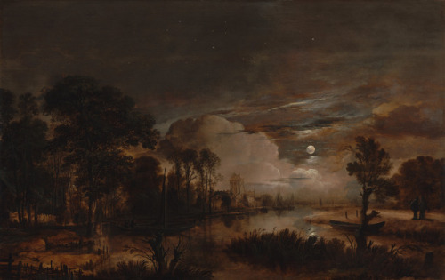 geritsel:17th century Dutch landscape painter Aert (Aernout) van der Neer could hardly make a l