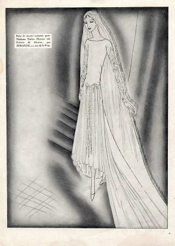 Mirande 1928 wedding dress