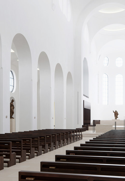  St Moritz Church Full CGI | John Pawson ArchitectsVisualization by Vladimir Naumov from Sphere Visu