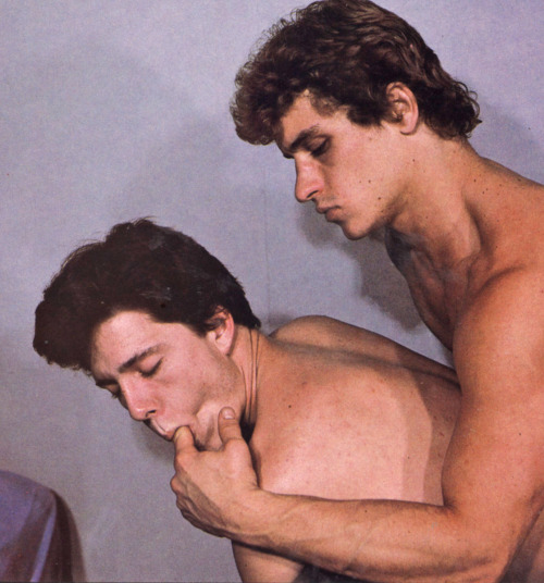 From PROBE ONE magazine (1982) Models are Dino Hart & Bo Richards