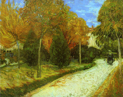 vincentvangogh-art: Path in the Park at Arles,