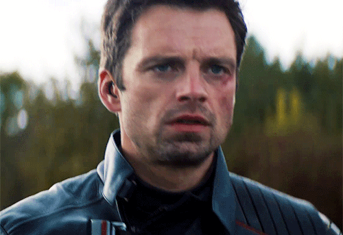 frostyemma:ilyone:chrishemsworht:Sebastian Stan as ‘Bucky Barnes’ in The Falcon and