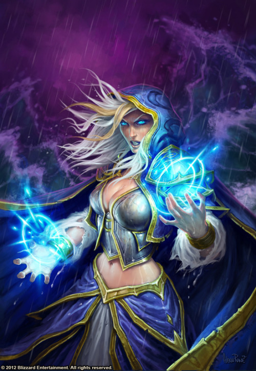 fuckyeahalliance:  fuckyeahalliance: “The Kirin-Tor will come down on Garrosh so hard his ancestors will reel. Blood will pay for blood!”  —Jaina ProudmooreI think we’ve found our new icon.