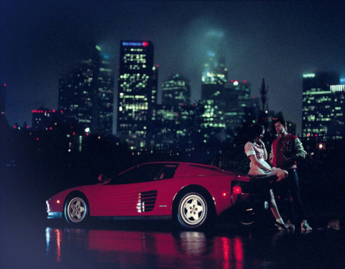 gashetka:  2013 | Kavinsky “Outrun” | Album Photo Art | Source 1986 | Ferrari Testarossa