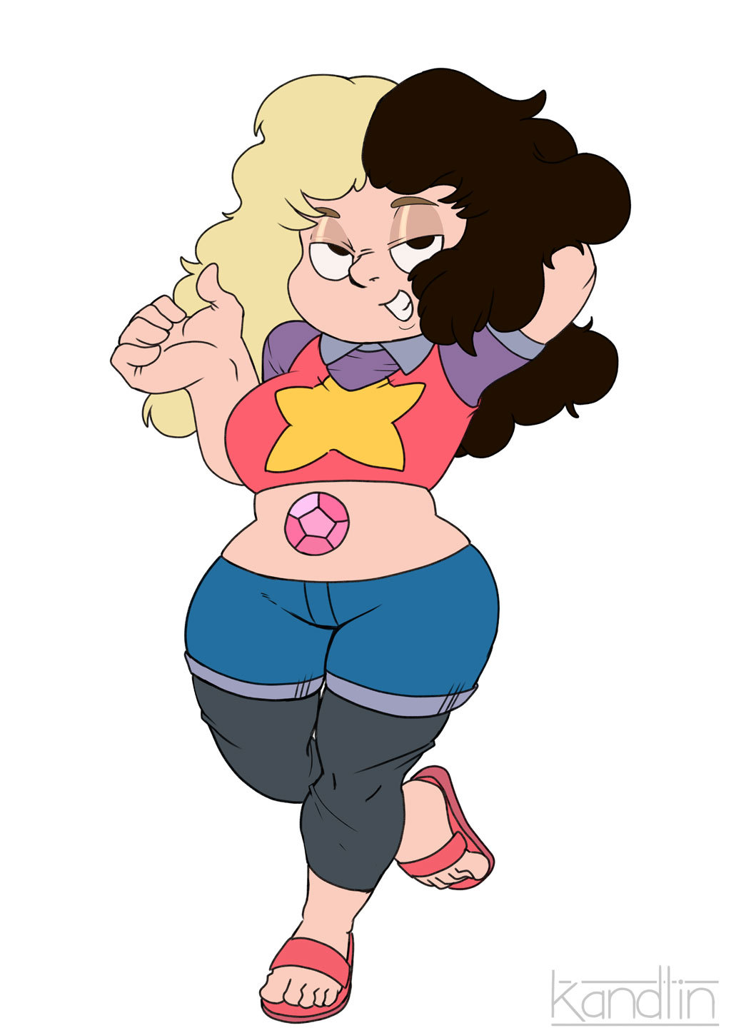 Rock onSketch Stream Commission for Whitewhiskey of a Steven and Sadie fusionPatreonDISCLAIMER: