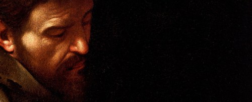 papillon-de-mai:Caravaggio – St. Francis. details. 1595-1606