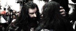 mishacolins:  Thorin comforting Kili 
