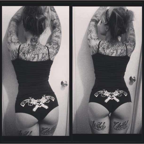 yourtoxicaddiction:  Rocking savage heathens apparel! 