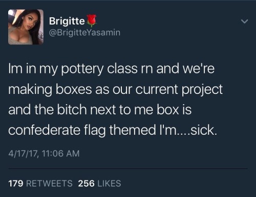 sleepynegress:  weavemama: awesomon98:   weavemama: SHE IS A TRUE HERO   Dont congratulate her that was a fucking dick move   so is creating a piece of “art” that obviously has a racist historical past but anyway it was all an accident so it’s