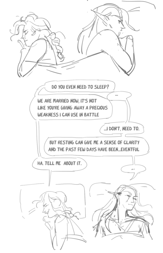 Ok So Sylvaina Political Marriage Au. They Both Agree To Unite Their Factions And Bring Peace. Its Supposed