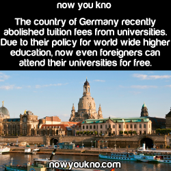 wide-eyed-tomboy:  nowyoukno:  Source for more facts follow NowYouKno  At least something that my home country can get right.  hey&hellip;. i think i&rsquo;ll go to Graduate School now&hellip;