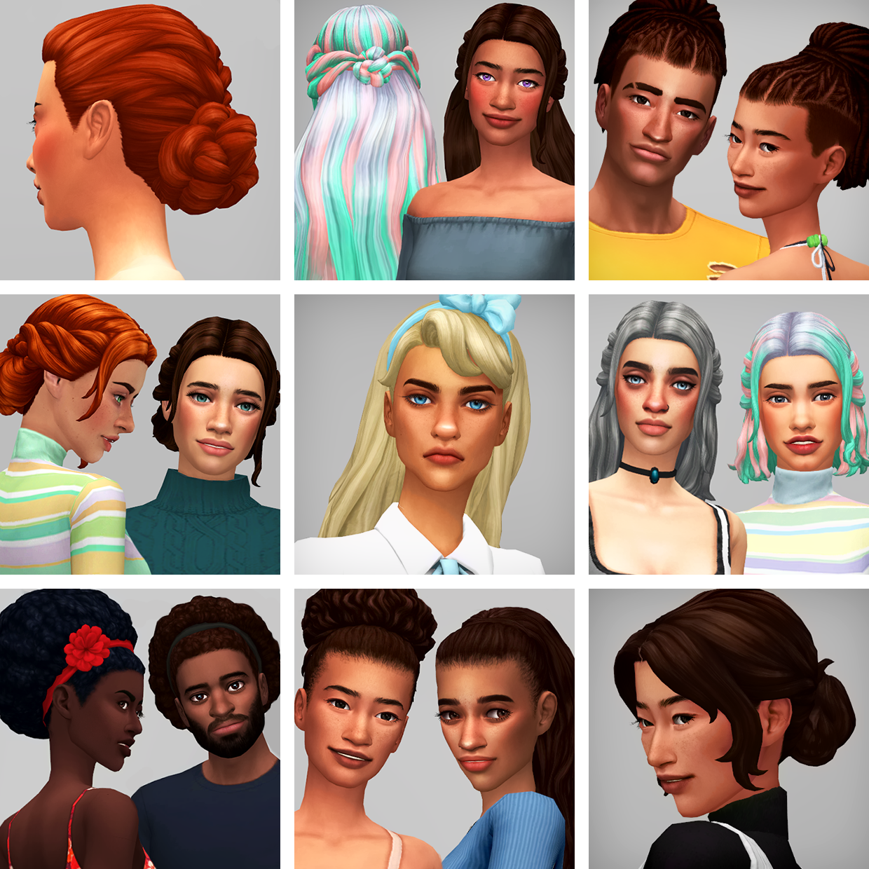 My 2019 Top 9 CC: Hairs Rules: Find your fave pics... - Saurus