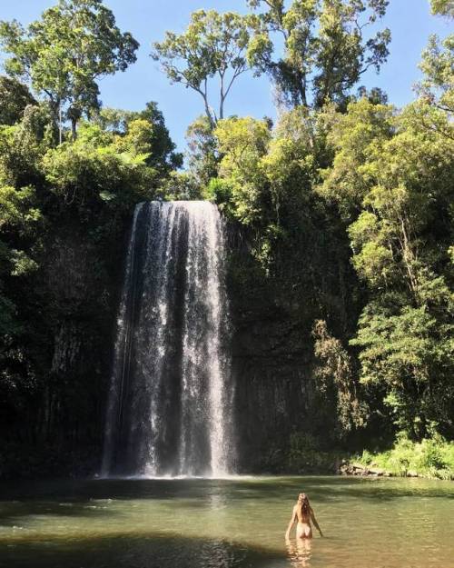 Here is some great advice from @curious_steph, featured here in this pic from Milla Milla Falls in Q