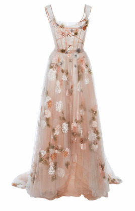 chandelyer:MARCHESA ss18 gown