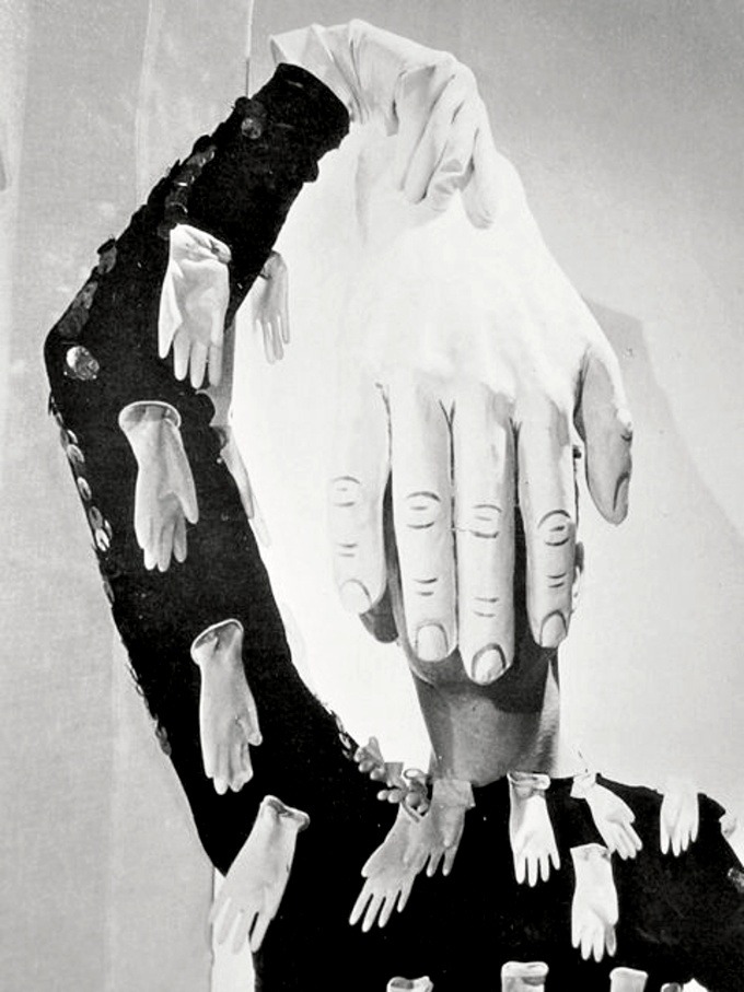 Charles Henri Ford in a costume designed by Salvador Dali, photographed by Cecil