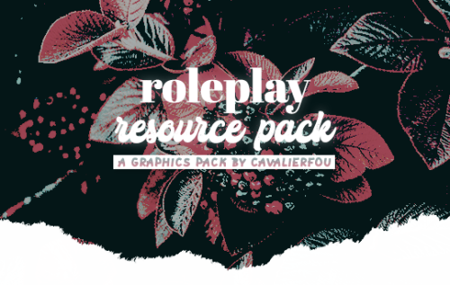 cavalierfou:ROLEPLAY RESOURCE PACK – a free pack by cavalierfou ✨This pack is 100% free, please like