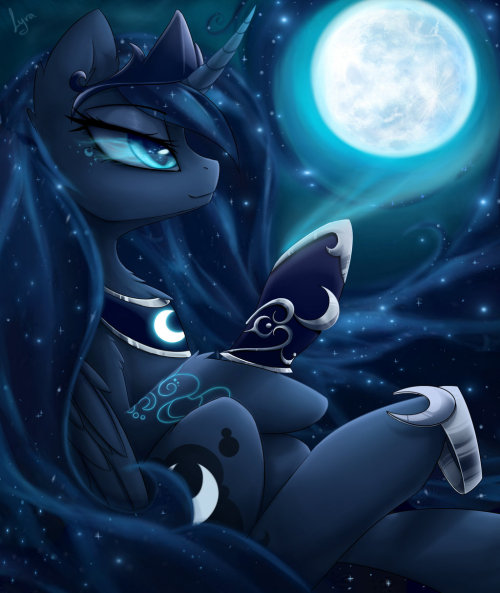 mylittlefanart:Luna’s realm reborn by Lyra-senpai =3