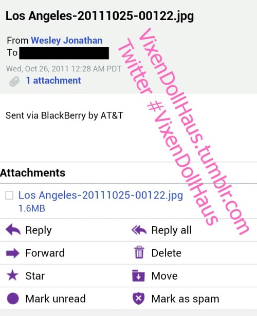 vixendollhaus:  BACK FROM VACATION! BUT LEAVING TUMBLR FOREVER! SO MY FELLOW BLOGGER GOTDATASS IS LEAVING! I AM TOO ITS BEEN! REAL ILL HOLD MY WORD! & WESLEY JOHNATHAN FINISH WHAT I STARTED! SO ENJOY! THIS EXCLUSIVE!! PART 1 OUT OF 2!!! 