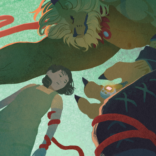 angelicaalzona:  Here’s a preview of my piece for Pepper Breath!! 