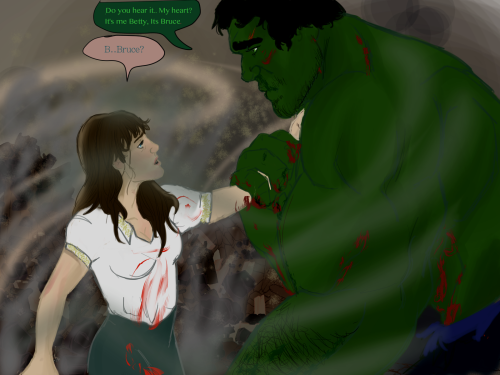 hulk and betty ross kiss