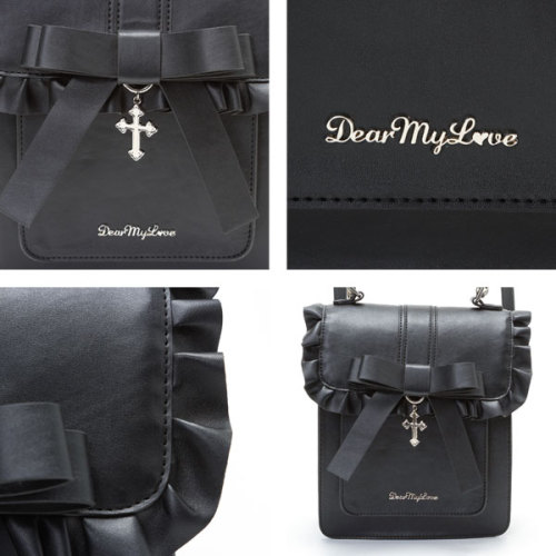 DearMyLove | Cross Charm Frill 3-Way Bag