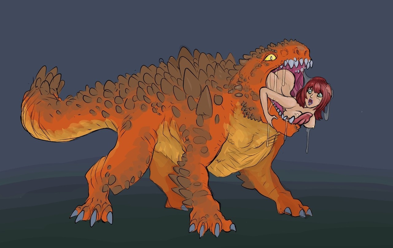 ravenousmonster:  Spiky boi, hungri boi