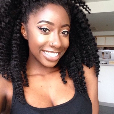 blackgirlsreverything:  Ig: halobennett Tumblr: @hayleymayy