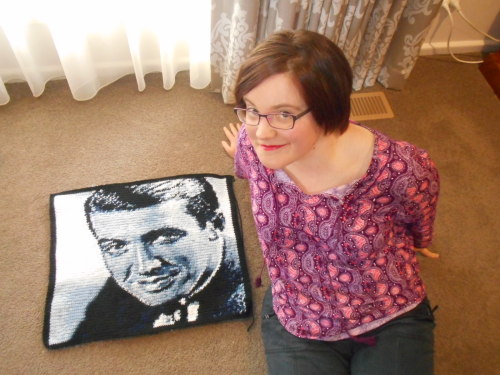 Jimmy Stewart! The latest star to join the ‘Crocheted Hollywood Gang’ &lt;3 !!T