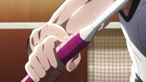 animemangamusclegirls: Hanebado! - Episode 8 (A.K.A Nagisa Aragaki’s biceps showcase).JUST LOOK AT T