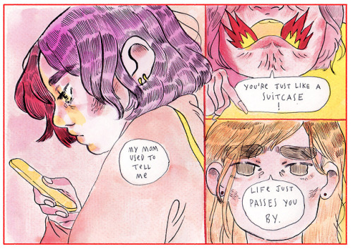 lil comic about mother-daughter relationships and their consequences