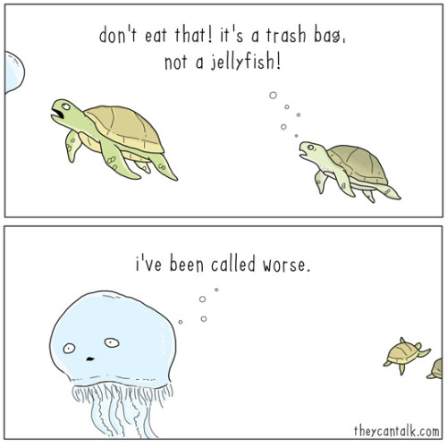 theycantalk:trash bag