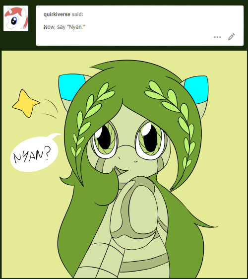 askflowertheplantponi:“Its kinda fun =w=“ owo