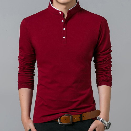 T-shirts Algodão | Full Sleeve | Solid Color | Cotton
