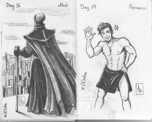 The second part of my OCtober in sketch book. Ok, I am not that artist who shows his cool skills in 