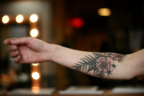 electrictattoos: alicecarrier:  hellebores and little ferns, thank you so much becca!   Alice Carrier 