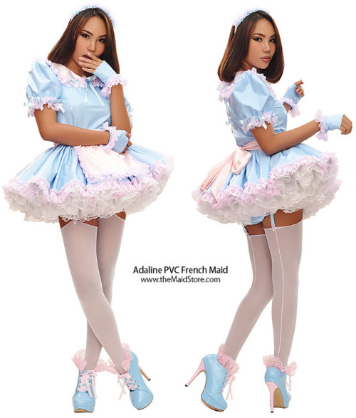 thefrenchmaids: thefrenchmaids:Sweet Maid Ready For Serving Uniform By : www.themaidstore.com 