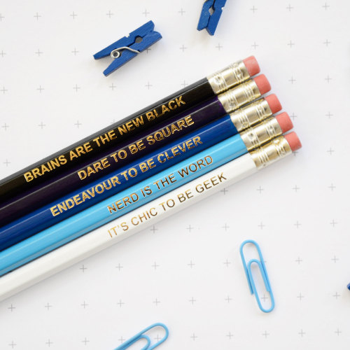 unimaa: sosuperawesome: Pencil Sets by Newton And The Apple on Etsy More like this These are amazing